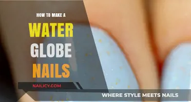 Create Captivating Water Globe Nails