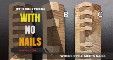 Creating a Wooden Box Without Nails: The Art of Joinery