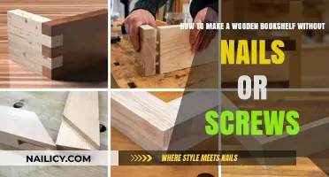 Creating a Wooden Bookshelf: No Nails, No Screws, Just Magic!