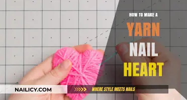 Create a Yarn Nail Heart: Easy DIY Guide