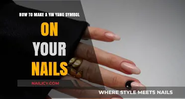 Creating Yin Yang Nail Art