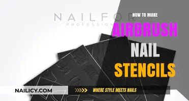 Creating Airbrush Nail Stencils: A Step-by-Step Guide