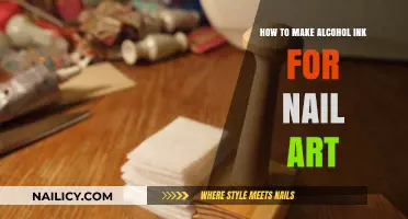 Creating Alcohol Ink for Nail Art at Home