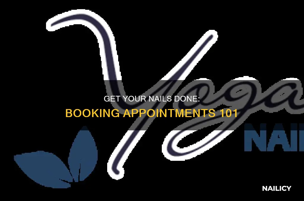 how to make an appointment for nails