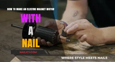 Creating an Electromagnet Motor: Spinning Nails with Magnets