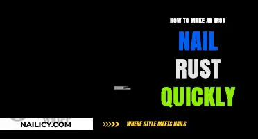 Speedy Rusting: Tricks to Make Iron Nails Rust Fast