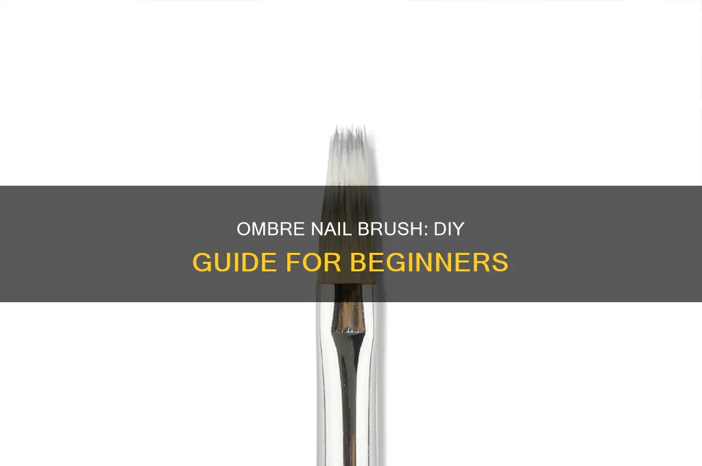 how to make an ombre nail brush