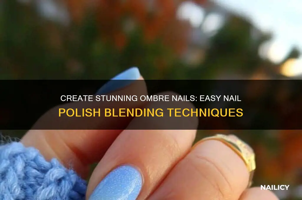 how to make an ombre with nail polish