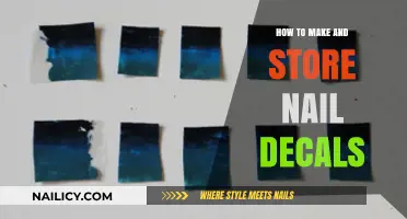 Creating and Storing Nail Decals: A Step-by-Step Guide