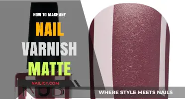 Transform Any Nail Varnish to Matte: Easy Tricks