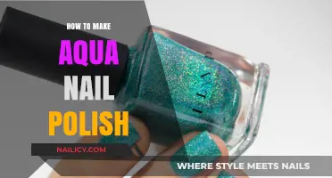 DIY Aqua Nail Polish: Easy Steps to Create Your Own Shade