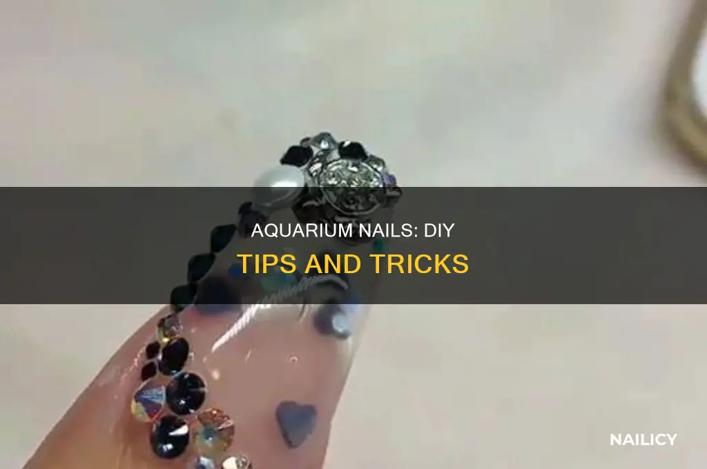 how to make aquarium nail tips