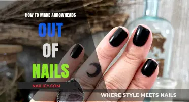 Crafting Arrowheads: Transforming Nails, Step-by-Step Guide