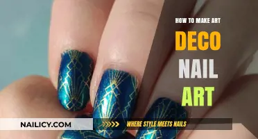 Create Art Deco Nail Art Like a Pro
