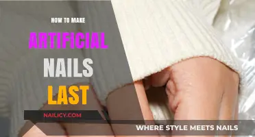 Artificial Nails: Making Them Last Longer