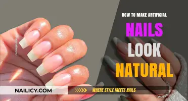 Artificial Nails: Achieving a Natural Look