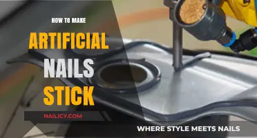 Artificial Nails: Making Them Stick Like Pros