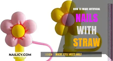 Artificial Nails: Straw Method for Beginners
