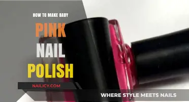 Create Soft Baby Pink Nail Polish: DIY Mixing Guide