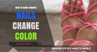 Creating Color-Changing Nails for Barbie