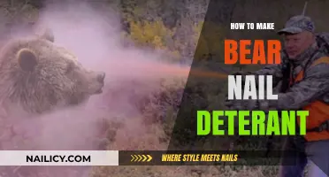 Natural Bear Repellent: DIY Bear Nail Deterrent
