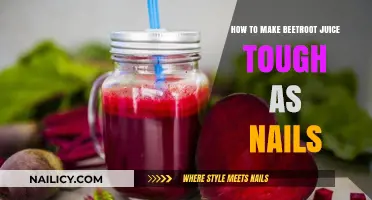Beetroot Juice: Toughen Your Nails, Naturally