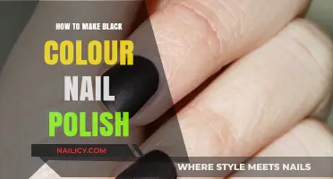DIY Black Nail Polish: Easy Steps to Create Your Own Shade