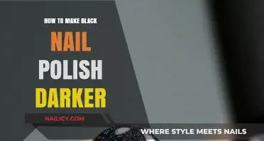 Deepen Your Black Nail Polish: Simple Tips for a Darker Finish