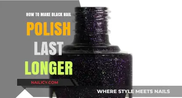 Extend Black Nail Polish Wear: Tips for Long-Lasting Manicures