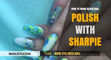 DIY Black Nail Polish: Create Your Own with a Sharpie Marker
