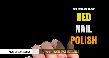 Create Striking Blood Red Nail Polish: DIY Tips and Tricks