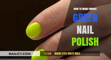 Create Vibrant Bright Green Nail Polish: DIY Tips and Tricks