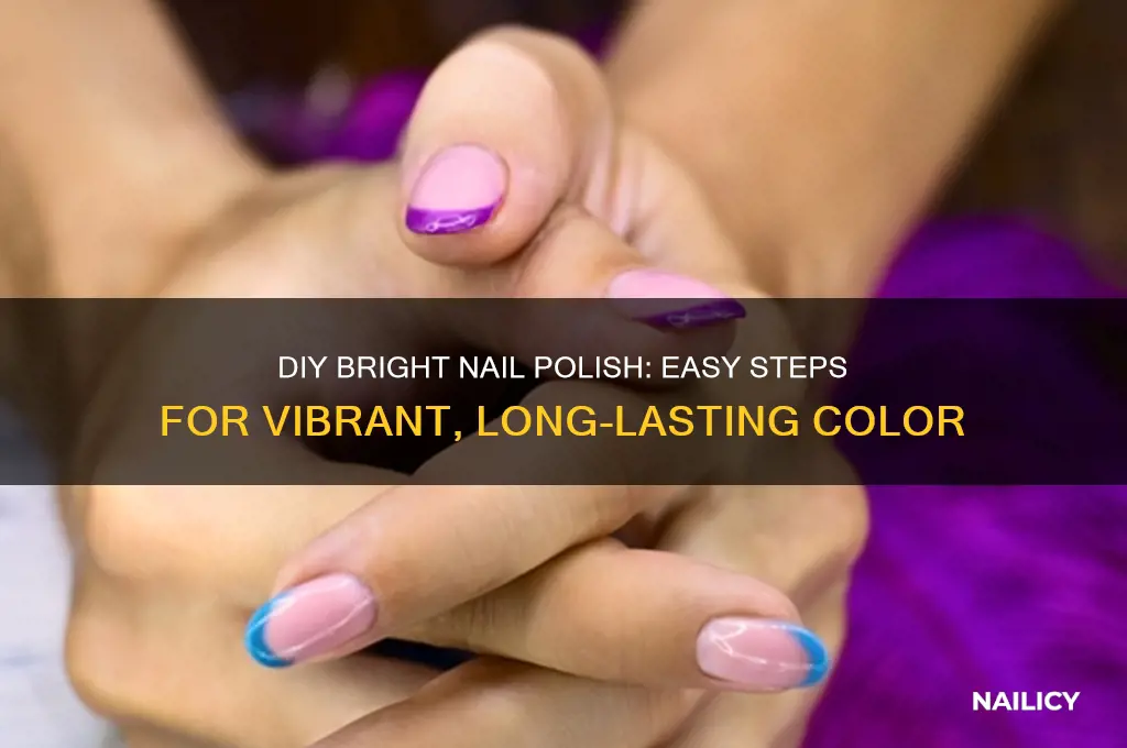how to make bright nail polish