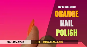 DIY Bright Orange Nail Polish: Easy Steps for Vibrant Nails