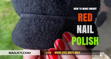 Create Vibrant Red Nail Polish: DIY Guide for Bold, Bright Color