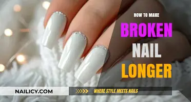 Repairing Broken Nails: Growing Them Out