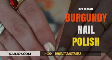 DIY Burgundy Nail Polish: Easy Steps to Create Your Perfect Shade