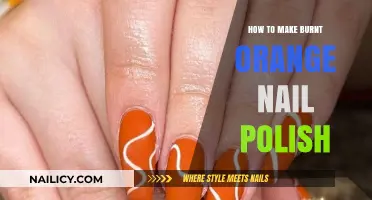 Create Stunning Burnt Orange Nail Polish: DIY Recipe & Tips