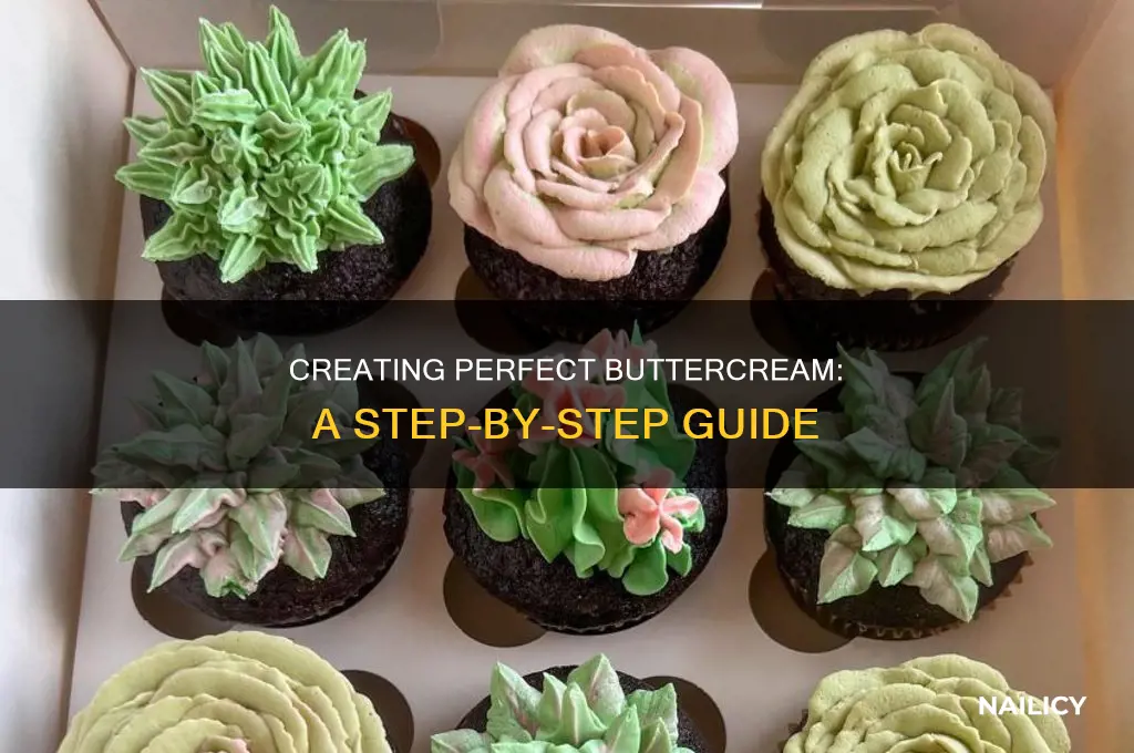 how to make buttercream nailed it