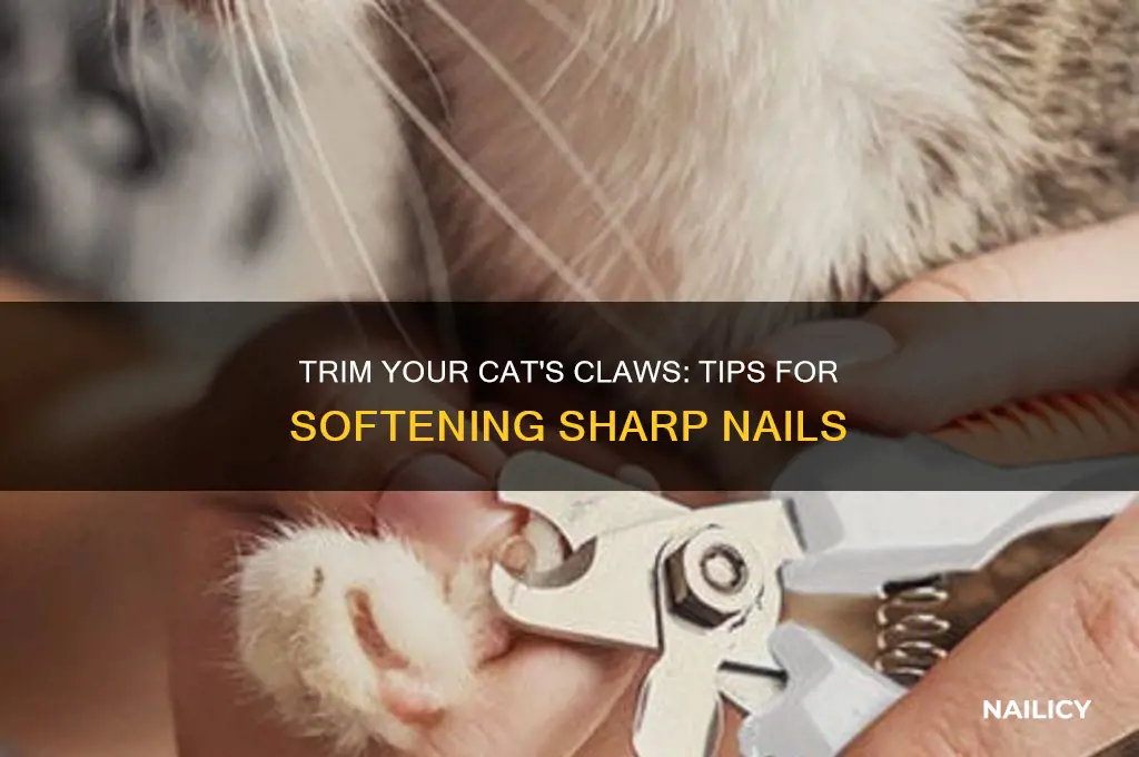 how to make cat nails less sharp