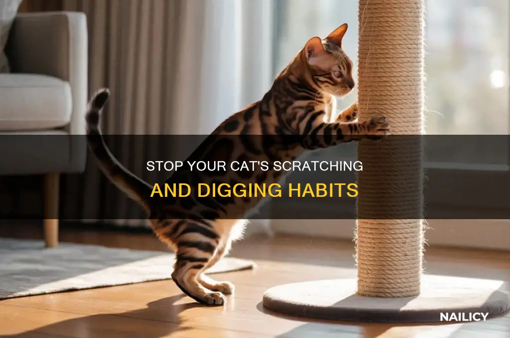 how to make cat stop digging nails into me
