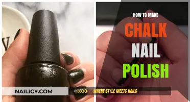 DIY Chalk Nail Polish: Easy Steps for Matte Manicures