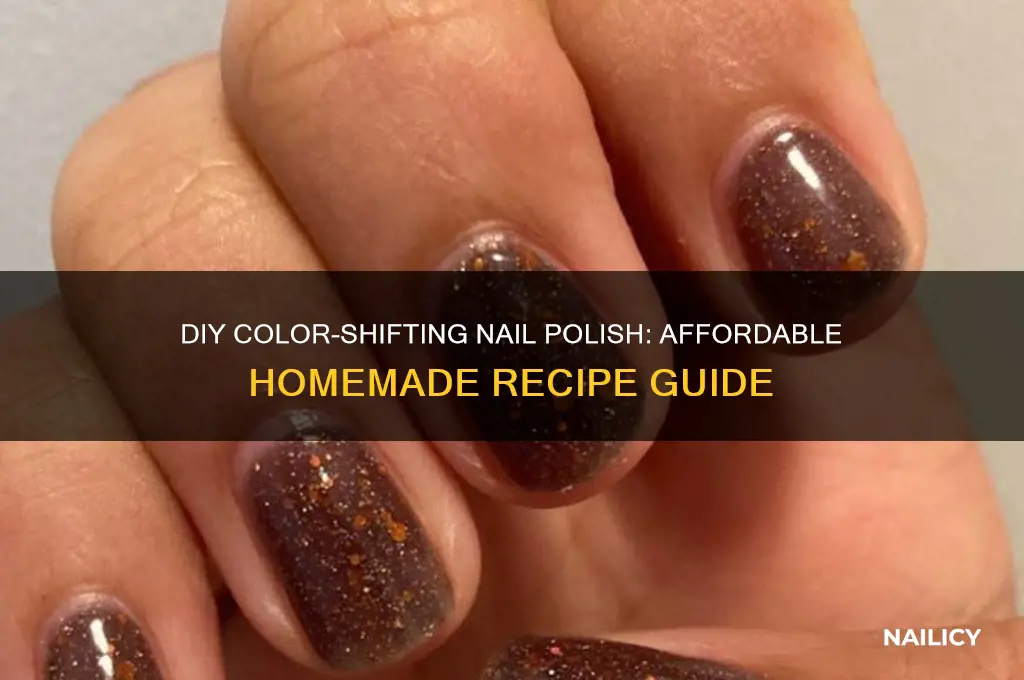 how to make cheap home made color changing nail polish