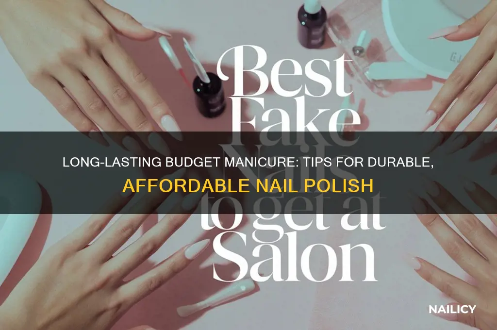 how to make cheap nail polish stay on