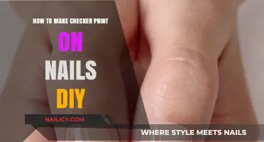 Easy Checker Nails: DIY Guide to Achieving the Perfect Checkered Print