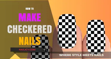 Creating Checkered Nail Art: A Step-by-Step Guide