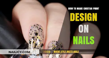 Creating Cheetah Print Nail Art