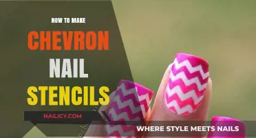 Creating Chevron Nail Stencils: A Step-by-Step Guide