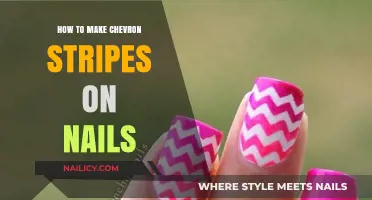 Creating Chevron Stripes: Nail Art Design Guide