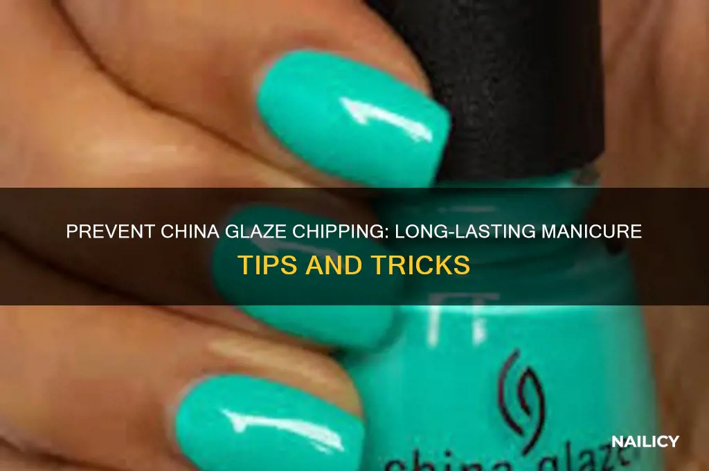 how to make china glaze nail polish not chip